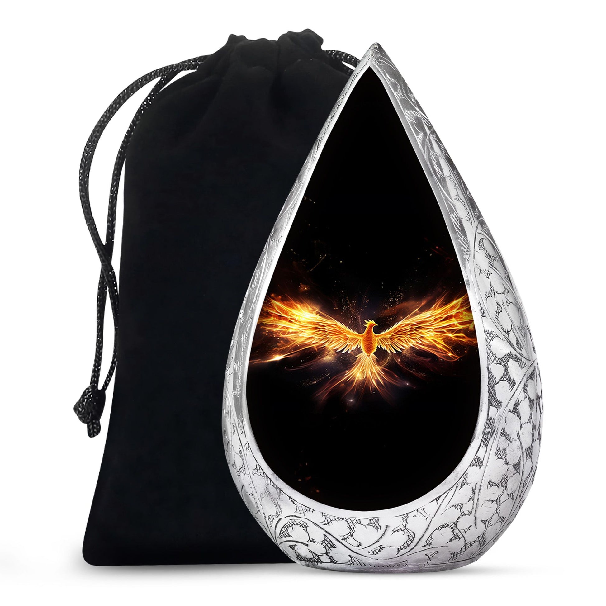 Phoenix Memorial Urn - Large Cremation Urn For Loved Ones