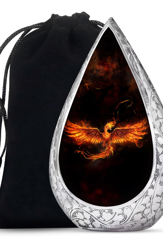 Phoenix Fire Memorial Urn - Spritual Cremation Urn For Loved Ones