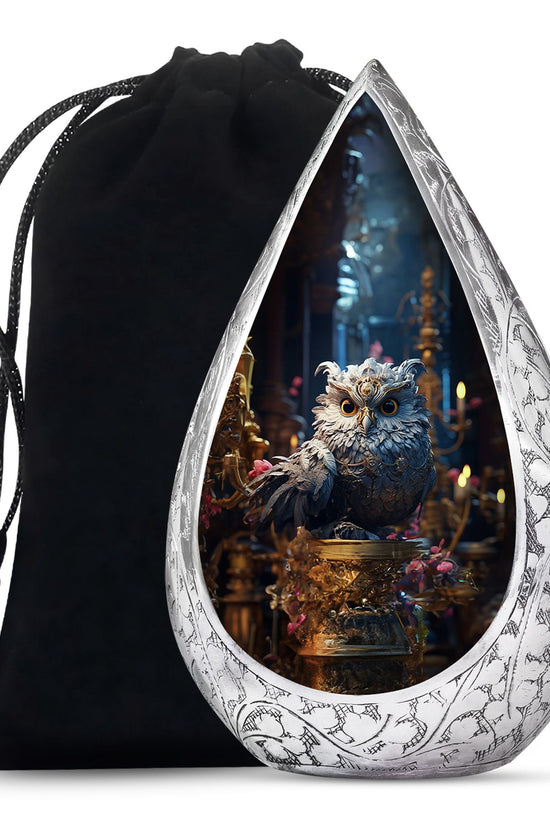 Owl Cremation Urn – Beautiful Memorial Urn For Human Ashes