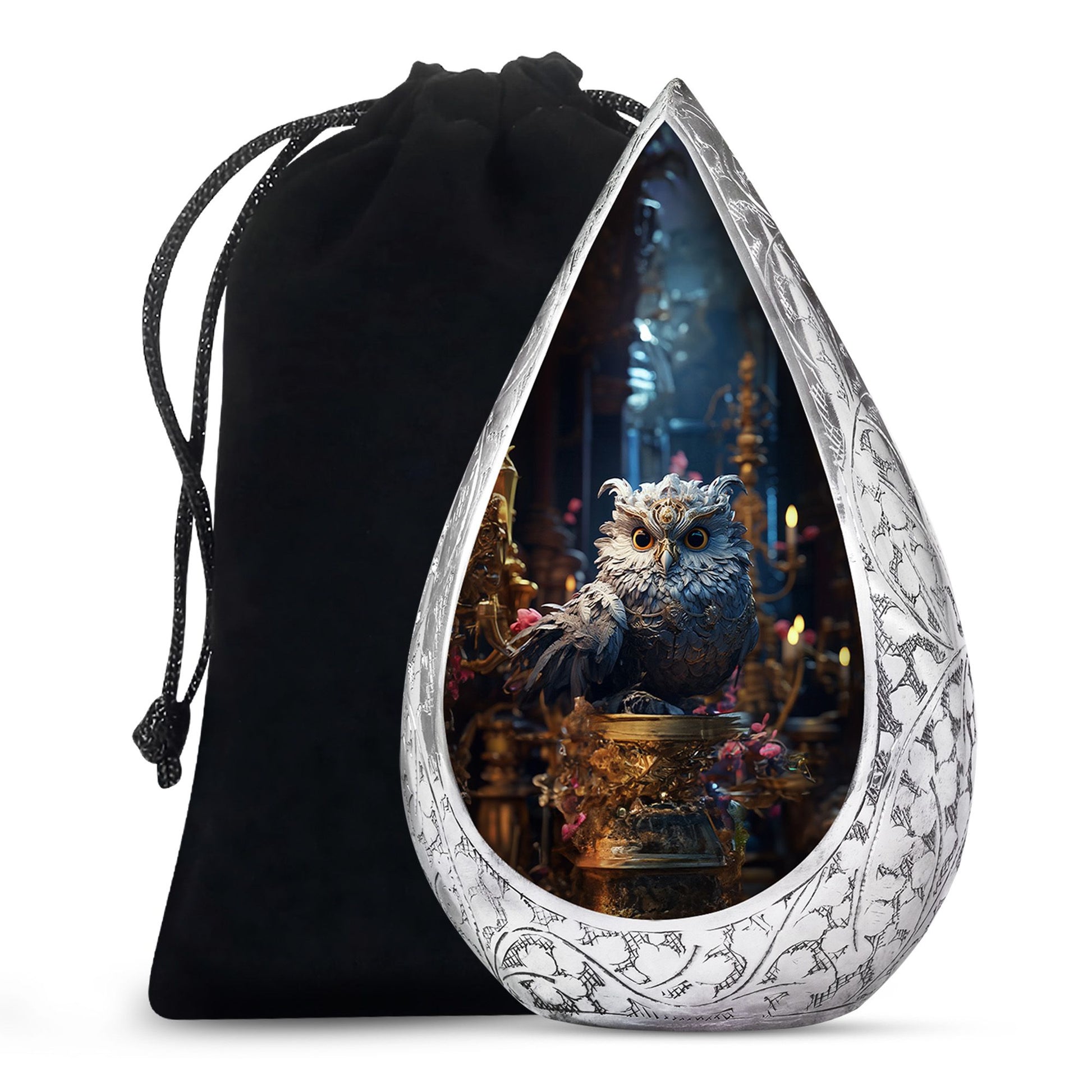 Owl Cremation Urn – Beautiful Memorial Urn For Human Ashes