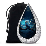 Owl Theme Memorial Urn - Cremation Urn For Male & Female