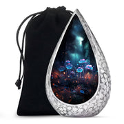 Scorpion Grass Cremation Aluminium Urn - Memorial Ashes Urn For Ashes