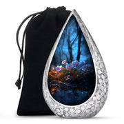 Black Scorpion Grass Cremation Urn - Adult Funeral Urn For Ashes