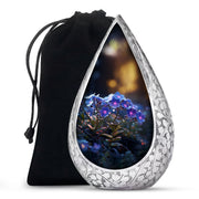 Scorpion Grass Funeral Urn For Ashes - Decorative Aluminium Cremation Urn