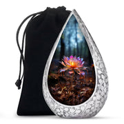 Mystic Floral Cremation Urn - Elegant Memorial Urn For Ashes