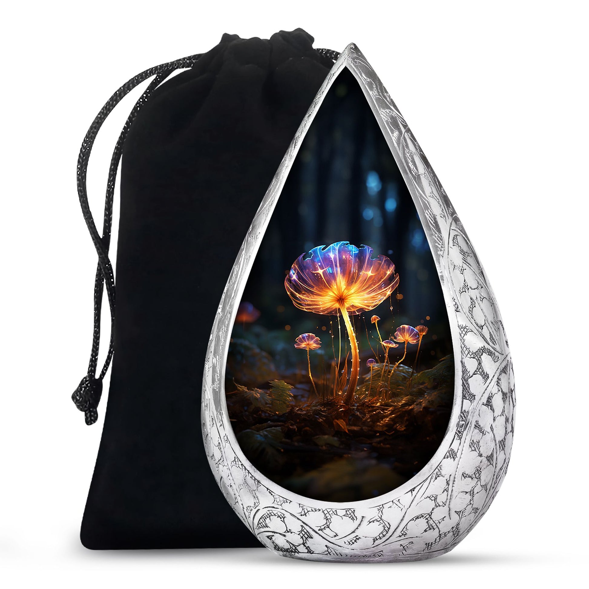 Lotus Flower Funeral Urn- Memorial Urn For Human Ashes