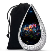 Glowing Lily Memorial Urn - Large Cremation Urn For Human Ashes