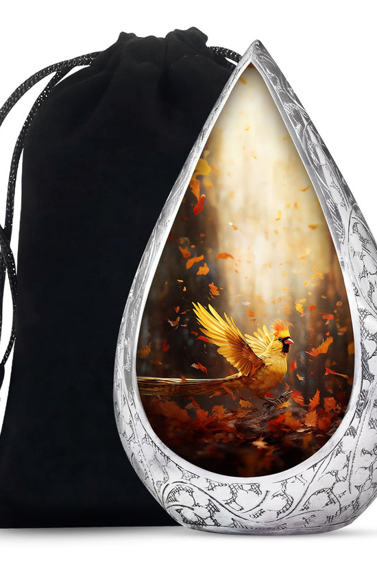 Classic Hummingbird Cremation Urn - Elegant Memorial Urn For Human Ashes