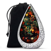 Crystal Hummingbird Memorial Urn - Premium Cremation Urn For Human Ashes