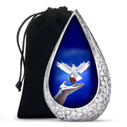 Dove Bird Memorial Urn - Peaceful Cremation Urn For Adult Ashes