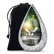 Dove Bird Memorial Urn For Ashes - Cremation Urns For Human Ashes Adult