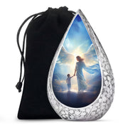Divine Angel Light Memorial Urn - Spiritual Cremation Urn For Loved Ones