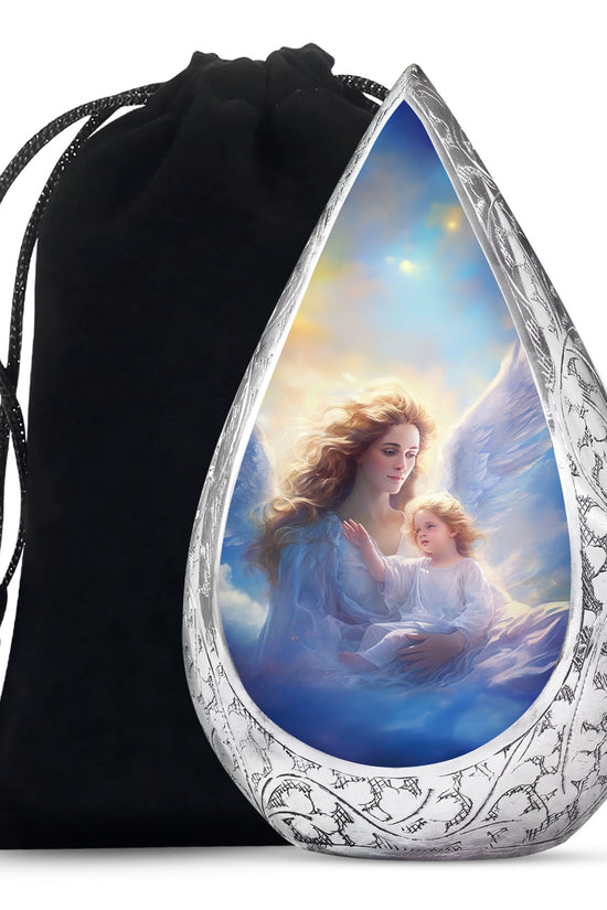 Guardian Angel Memorial Urn - Spiritual Cremation Urn For Human Ashes