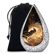 Dragon Guardian Funeral Urn For Human Ashes - Artistic Aluminium Urn