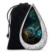Dragon Galaxy Funeral Urn For Adults - Celestial Aluminium Ashes Urn