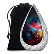 Colourful Artistic Cremation Urn - Large Memorial Urn For Adult Ashes