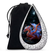 Golden Dragon Wings Cremation Urn For Adults - Artistic Funeral Urn