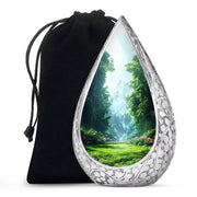 Forest Landscape Funeral Urn - Nature Cremation Urn For Human Ashes
