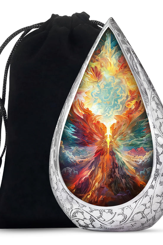 Heavenly Phoenix Cremation Urn - Symbolic Urn For Adult Ashes