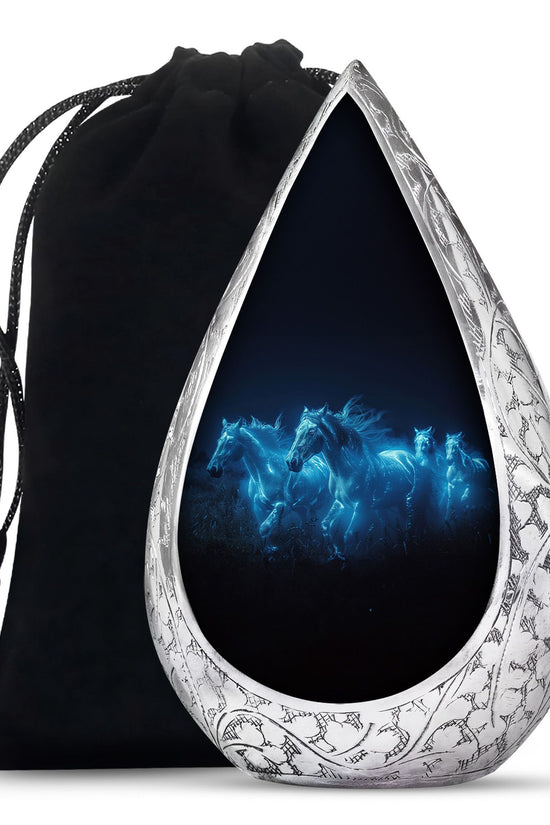 Horse Memorial Urn - Large Cremation Urn For Loved Ones