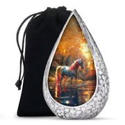 Mystical Unicorn Cremation Urn - Fantasy Memorial Urn For Adult Ashes