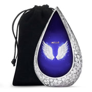 Angel Wings Cremation Urn - Spiritual Memorial Urn For Ashes