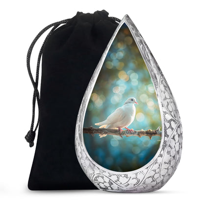 Dove Memorial Urn For Ashes - Forest Funeral Urn For Burial