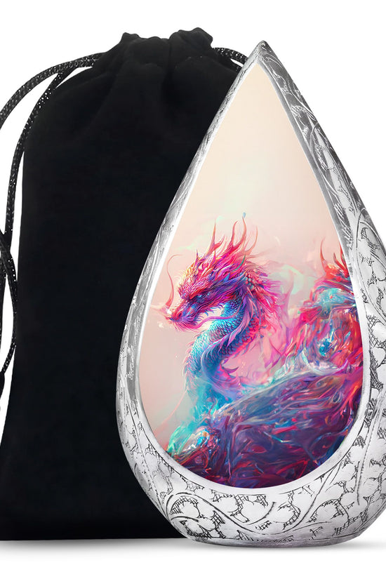 Dragon Temple Funeral Urn For Adults - Spiritual Cremation Urn For Ashes