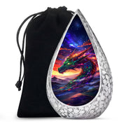 Dragon Flame Funeral Urn For Adults - Decorative Cremation Urn For Ashes