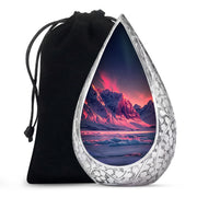 Aurora Snow Valley Urn For Ashes - Beautiful Sky Cremation Urn For Adults Ashes