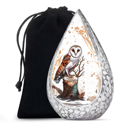 Nature Inspired Owl Urn – Beautiful Memorial Urn For Ashes