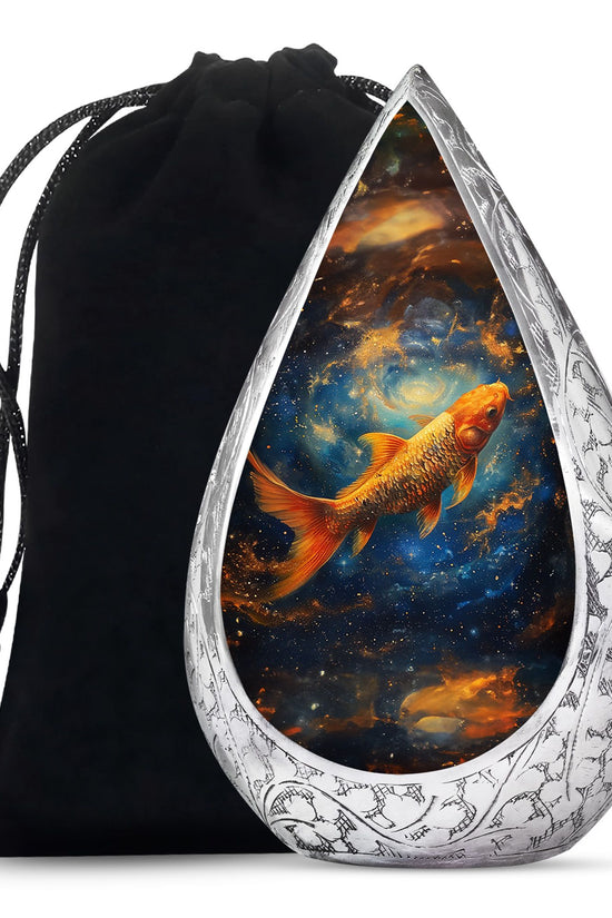 Fish Memorial Urn - Large Funeral Urn For Human Ashes