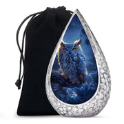 Owl Theme Cremation Urn – Luxury Memorial Urn For Burial