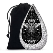 Spiritual Owl Memorial Urn - Large Decorative Cremation Urn For Ashes