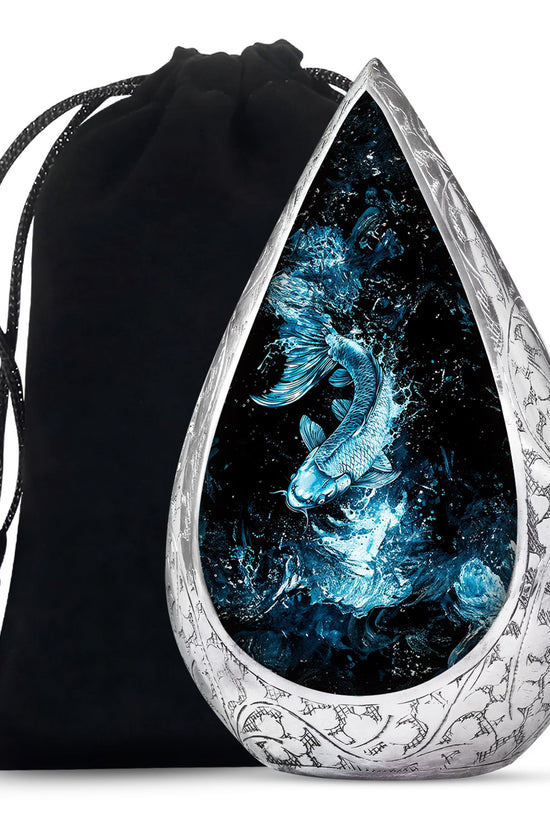 Fish Cremation Urn For Ashes - Nature Burial Urn For Human Ashes