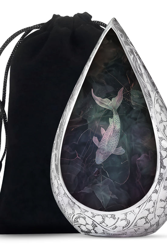 Fish Urn For Ashes - Burial Memorial Urn For Human Ashes