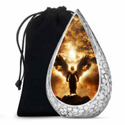 Golden Heaven Angel Cremation Urn - Divine Angel Cremation Urn For Adult Ashes