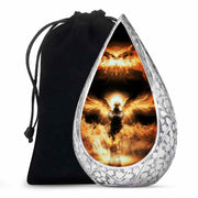 Beautiful Angel Cremation Urn – Elegant Golden Glow Urn For Loved Ones