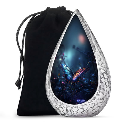 Magical Moonlit Butterfly Urn - Mesmerising Urns For Men & Women