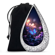 Blue Butterfly Urn For Burial - Beautiful Memorial Urn For Men & Women