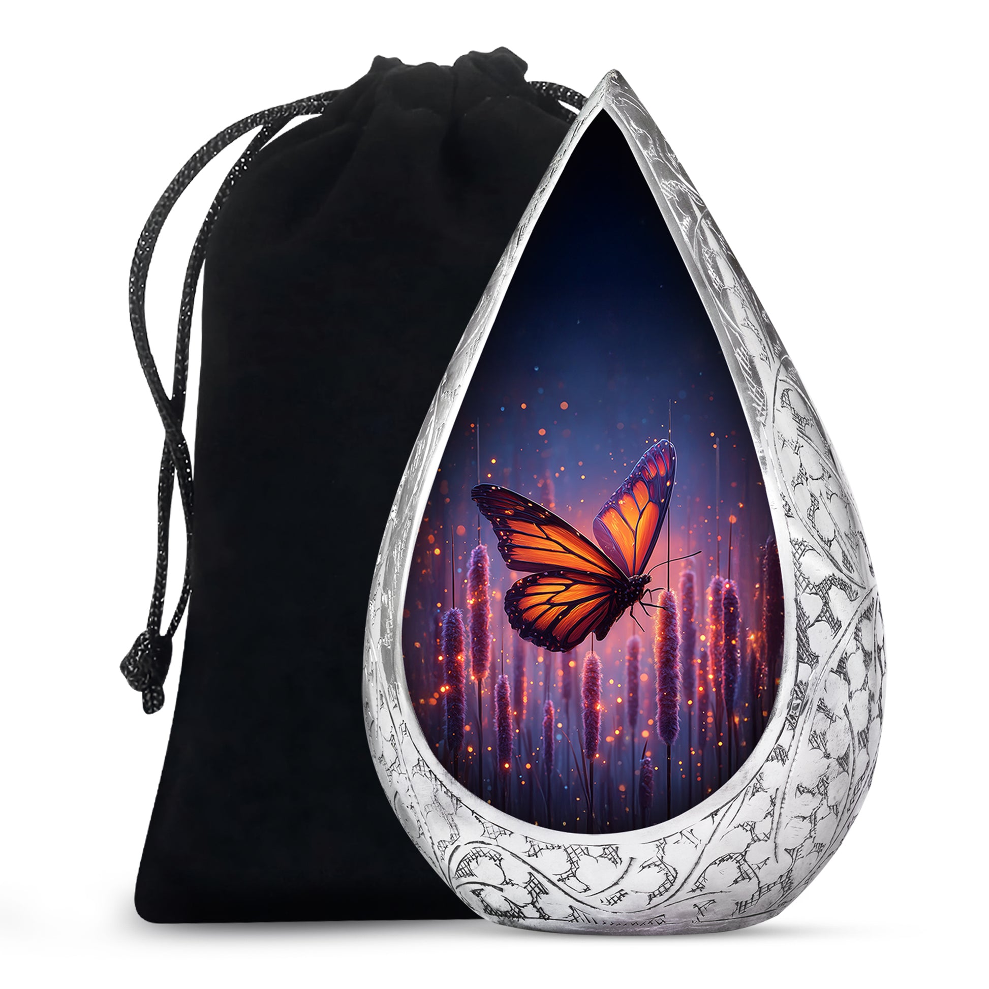 Monarch Butterfly Cremation Urn - Cremation Urns For Adult Women