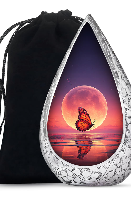 Moonlight Butterfly Urns for Human Ashes - Cremation Urn for Men & Women