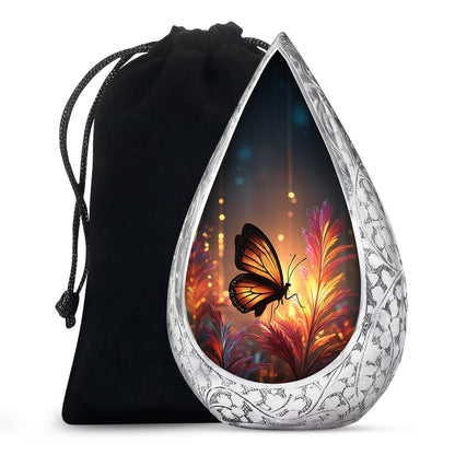 Monarch Butterfly Funeral Urn - Unique Decorative Container For Mom
