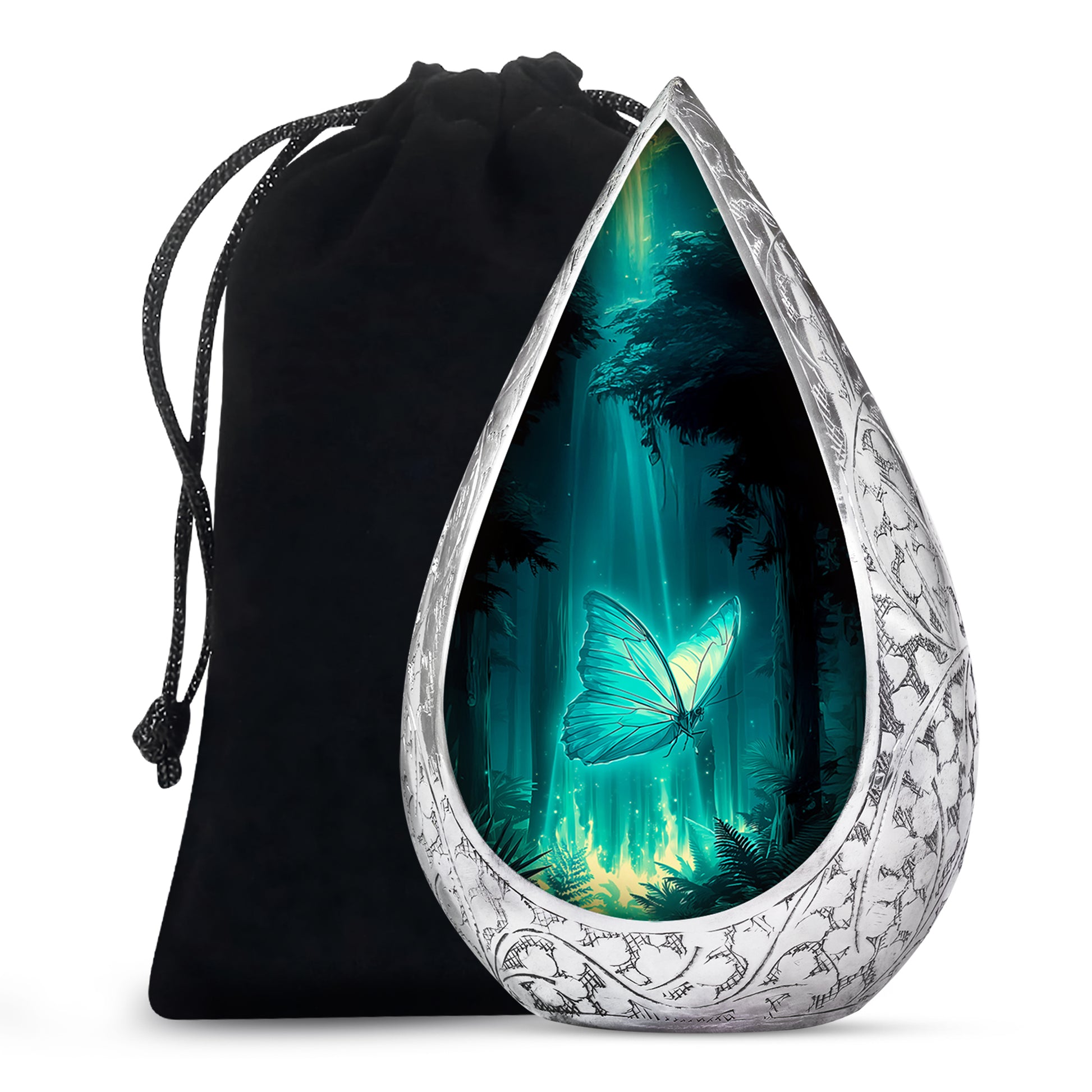 Butterfly Urn for Human Ashes – Unique Memorial Keepsake Urns