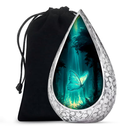 Butterfly Urn for Human Ashes – Unique Memorial Keepsake Urns