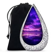 Purple Sunset Cremation Urn - Small Cremation Urn For Ashes For Women