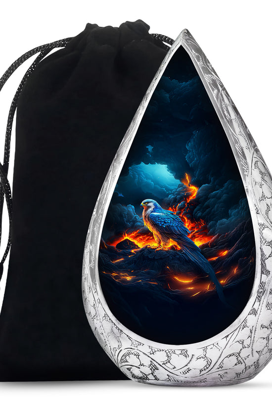 Volcano Mountain Funeral Urn - Engle Cremation Urn For Dad