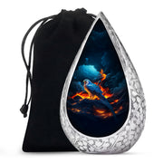 Volcano Mountain Funeral Urn - Engle Cremation Urn For Dad