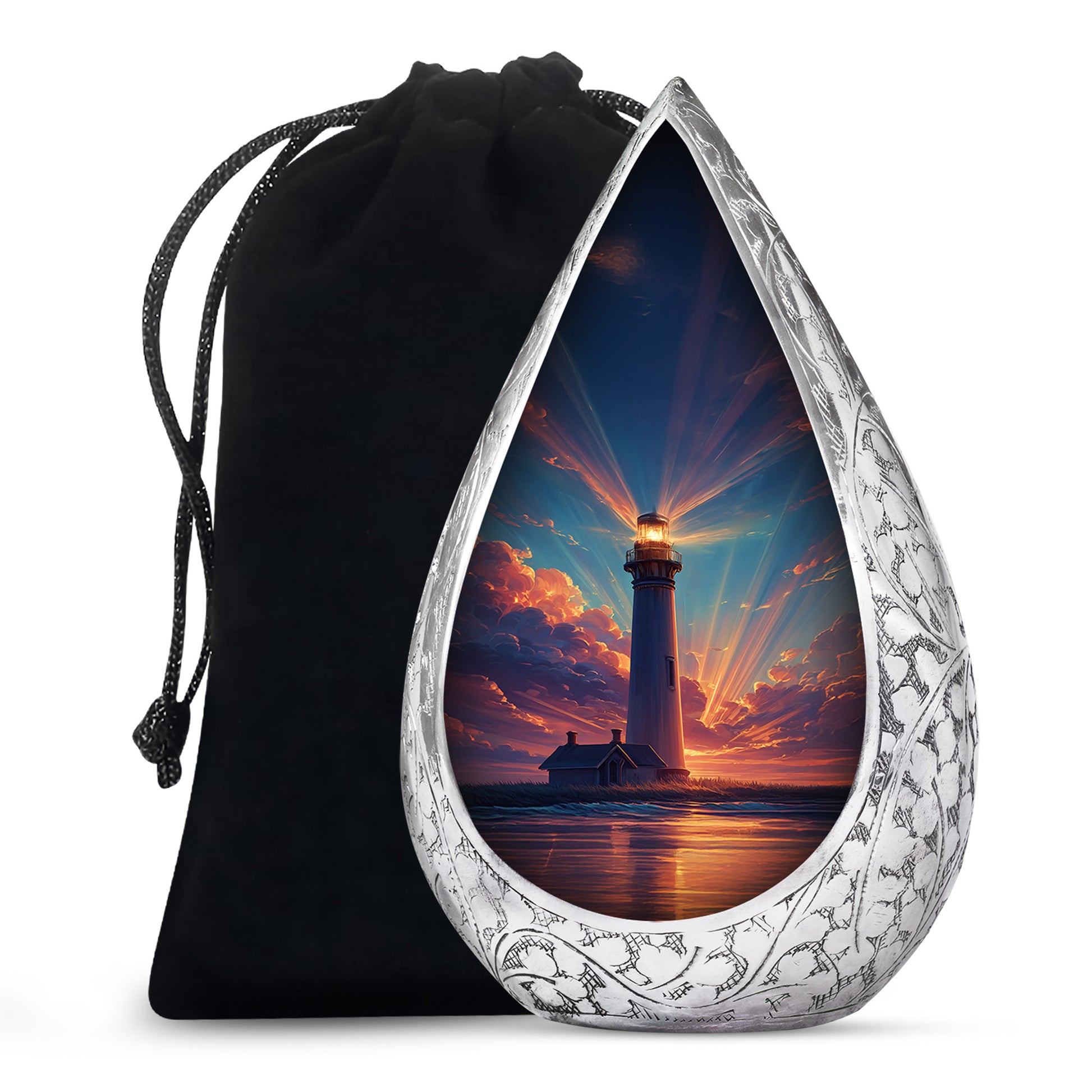 Divine Sunset Funeral Urn - Peaceful Memorial Urn For Loved Ones