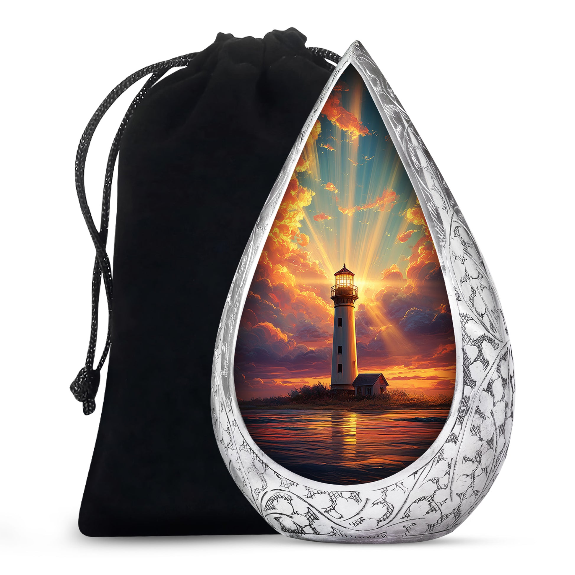 Heaven’s Lighthouse Urn - Spiritual Cremation Urn For Human Ashes
